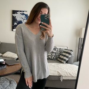 Grey sweater